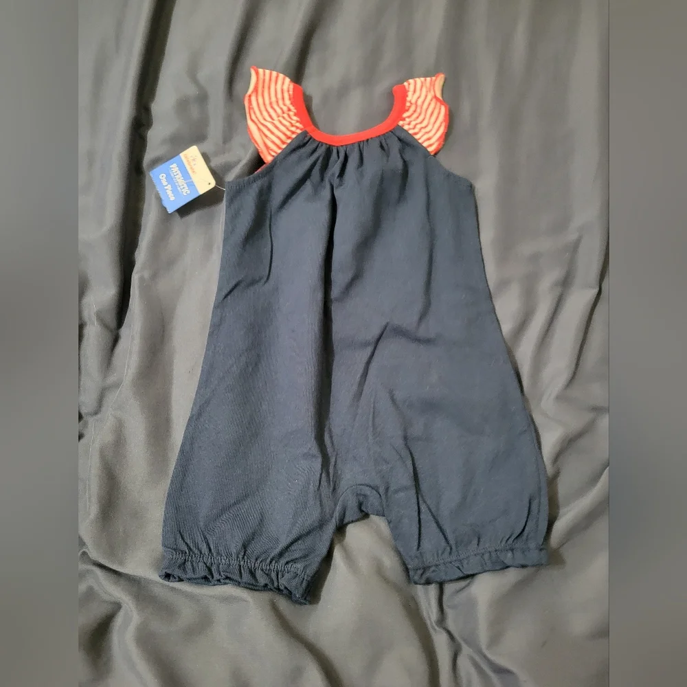 Celebrate IT ROMPER Americana LITTLE MISS INDEPENDENT Size 3-6MONTH BABY GIRL